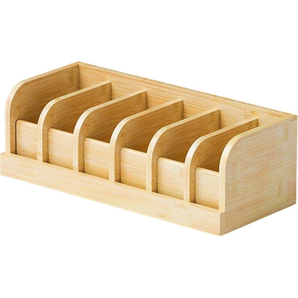 Organisateur de ceinture en bois Dianzan à 6 compartiments