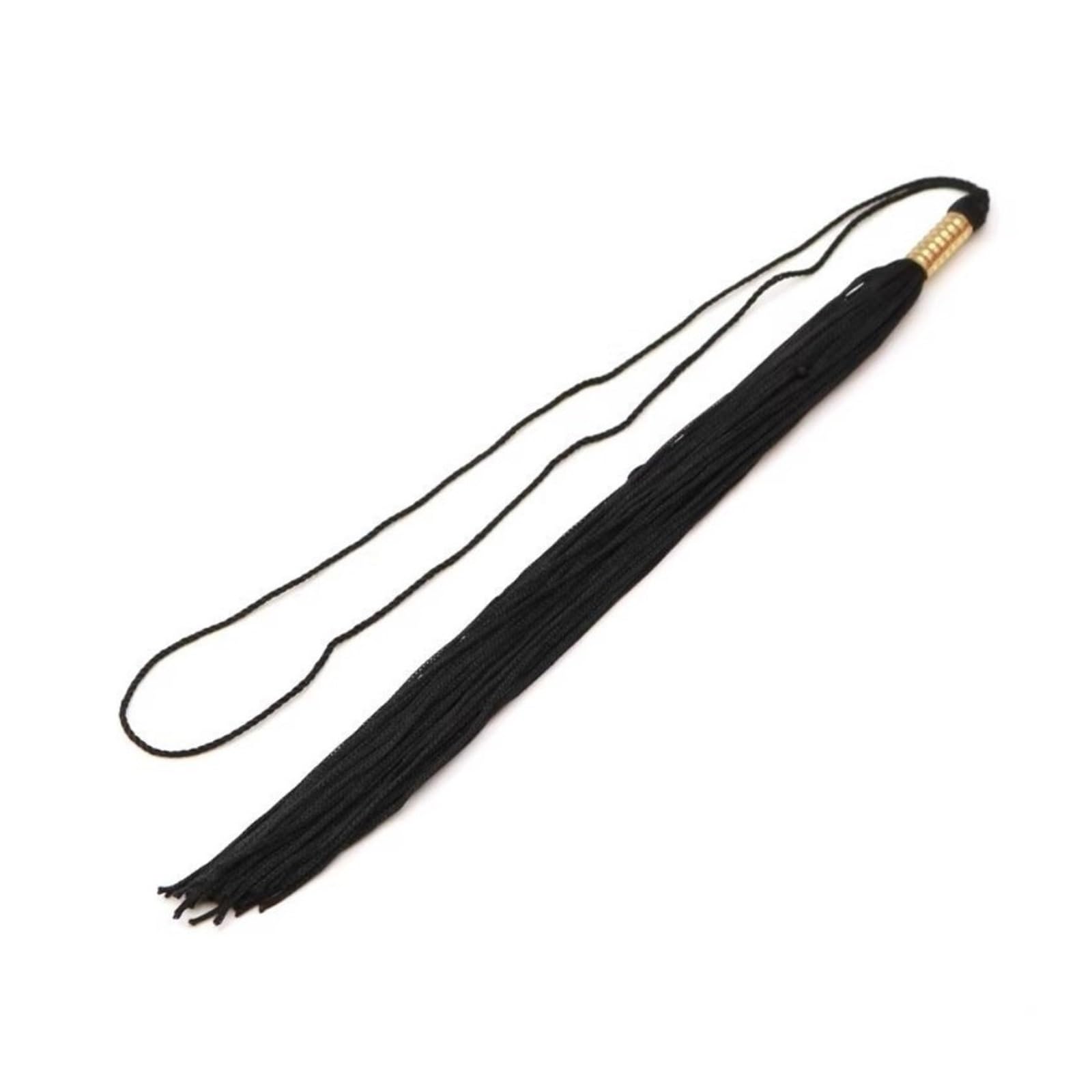 Tassel Graduation 100Pcs Pendant Graduation Tassel Long Hang Rope Cap Decoration DIY Fringe Trim Ceremony for Graduate Ceremonies and Memorials(Black)