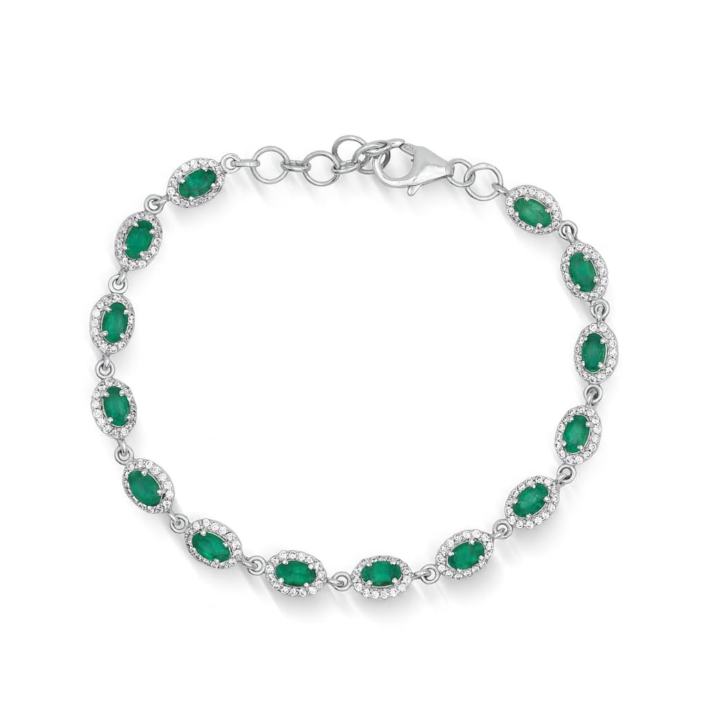 Bracelet rivière en argent ajustable pour éviter les pertes - 5