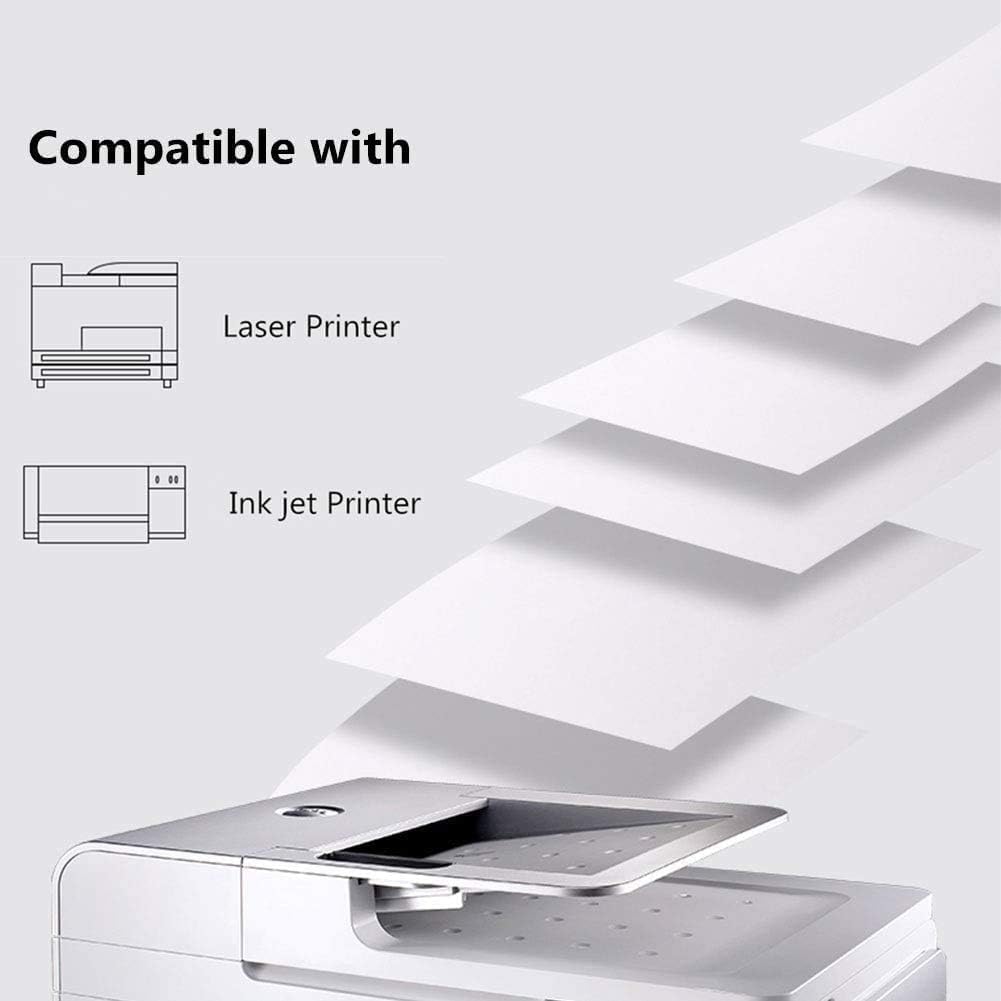 25 Sheets A4 Sticker Paper Shipping Mailing Labels, Sticky Back Printing (1 Per Sheet 210 * 297mm), 1 Per Sheet 210*297mm - Image 4