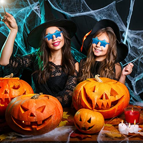 Cindeer 12 Pair Star Shape Glasses Bulk Rimless Sunglass for Women Pentagram Star Team Spirit Accessory3