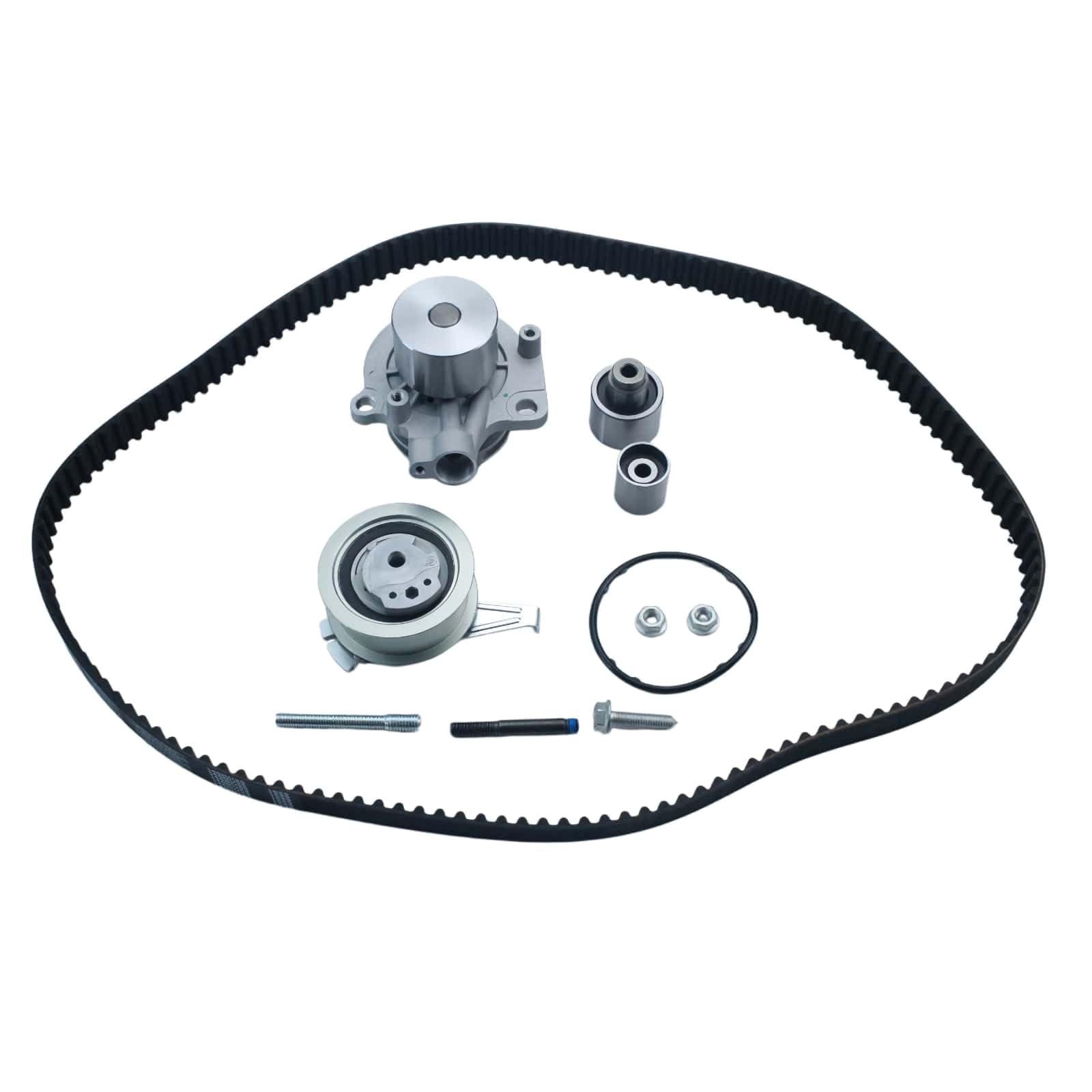 Wasserpumpe und Zahnriemensatz mit VKMC 01278-1 Stehbolzen mit Dichtungen/Dichtungen Höhe 171 mm Länge 271 mm Breite 142 mm - OE-Qualität