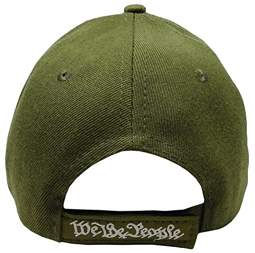 Gorra ajustable Trade Winds bandera USA verde oliva miniatura 5