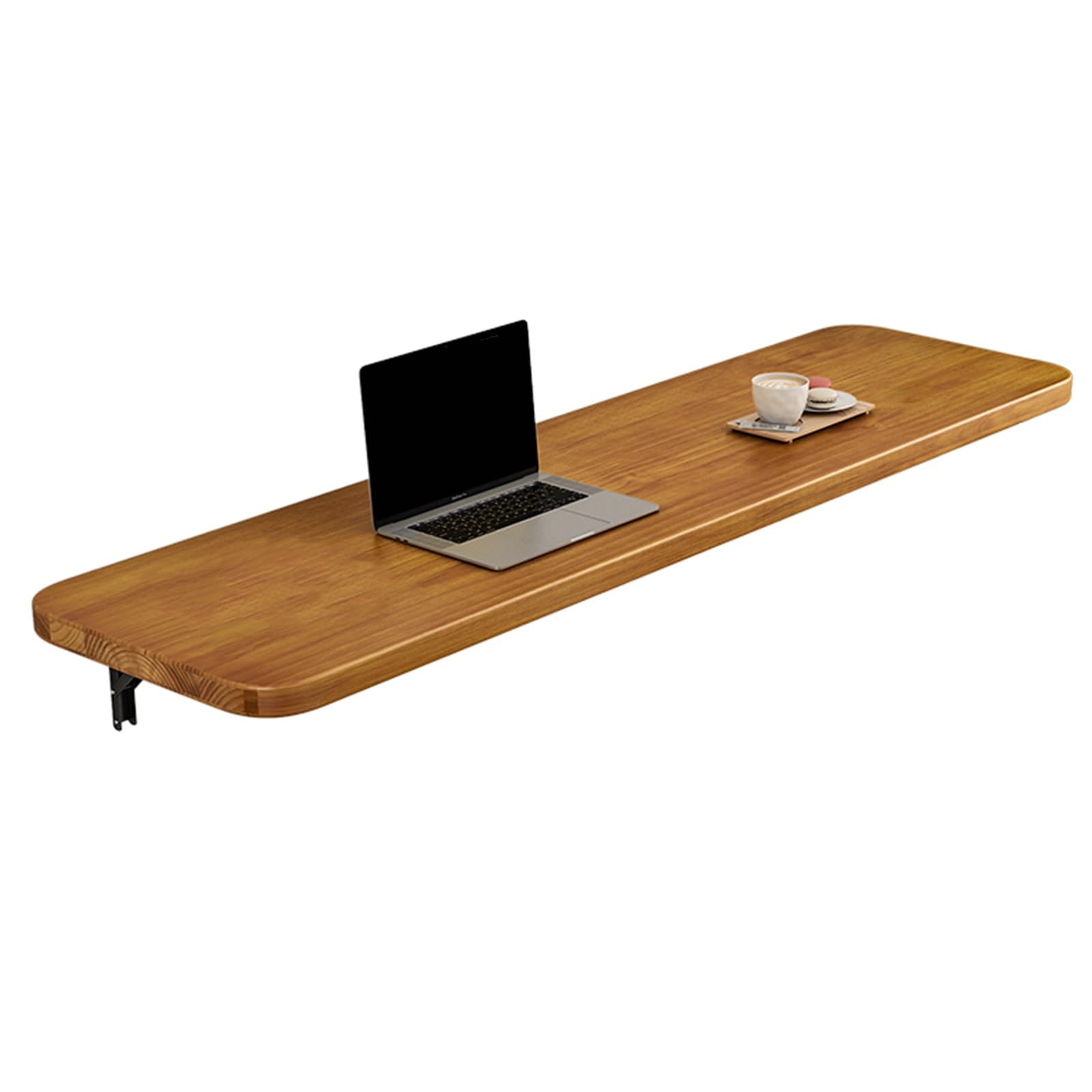 Banco de Trabajo Plegable de Pared, Mesa de Pared Plegable, Banco de Trabajo Colgante Plegable para Taller, Garaje, Cuarto de Servicio,One Color-160x45cm
