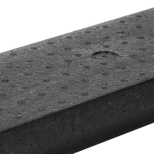 Rodillo de masaje de espuma de doble superficie, rodillo semicircular para yoga y alivio de piernas/espalda, herramienta liviana de recuperación para pilates fitness miniatura 3