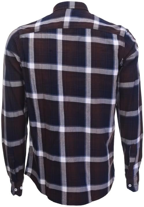 Premium | Men'S Cotton Long Sleeve Shirt Rular Fit Plaid Casual Western 2026 - view 2