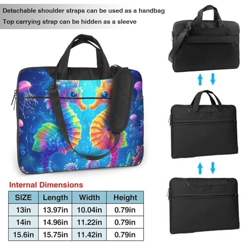 Bolso portátil impermeable para laptop 15.6 pulgadas miniatura 4