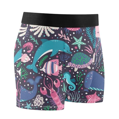 Men's Double-layer 3D Cut Crotch Underwear, Boxer Briefs Underpants(S-XXL)