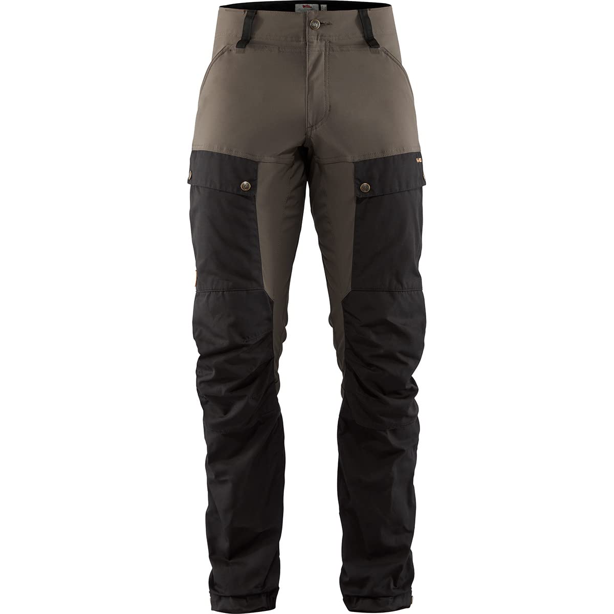 FJALLRAVEN F85656R -550-018 Keb Trousers M Reg Black-Stone Grey 44