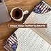 Bookmarks 2 Pack Book Lovers Corner Funny Leather Accessories Reading 3.5 * 3.5inch Page Markers for Women Men Student Teacher Retirement Birthday Gifts