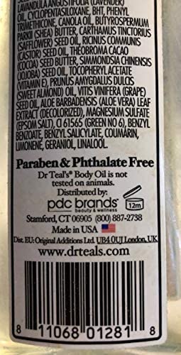 Dr. Teal's Bath Additive Lavender Oil, 8.8 Ounce (Packaging May Vary)