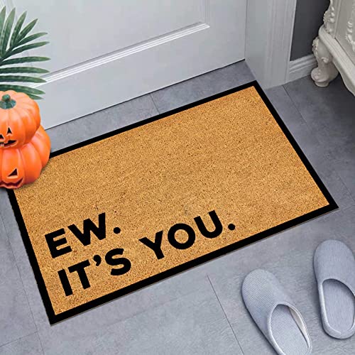 15x23 Inch Kitchen Rugs, Easy to Clean Fade Resistant Dirt Resistant Kitchen Mats with Rubber Padded,Washable Anti-Fatigue Floor Polyester Mat for Office Sink Laundry Hallway Living Room (Khaki 1) - image 3
