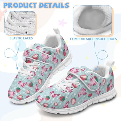 Animal Series Print Boys Girls Shoes Kids Single Buckle Sneakers Non Slip Soft Sole Barefoot Shoes Breathable Running Shoes4