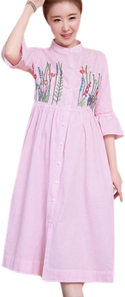 マタニティ ワンピース 刺繍 シャツ ロング丈 セール開催中最短即日発送 授乳口付き 気質 妊娠服 礼服 レジャー 授乳服 マキシワンピ マタニティ ワンピース 刺繍 シャツ ロング丈 セール開催中最短即日発送 授乳口付き 気質 妊娠服 礼服 レジャー 授乳服 マキシワンピ
