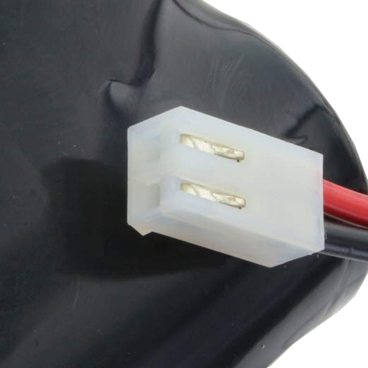 AkkuShop-Artikel 2 Stück Ersatzbatterie passend für ABUS FU2986, FU8220, FU8222, Secvest kompatibel für 2WAY-Funk-Außensirene (Bitte Polung beachten)