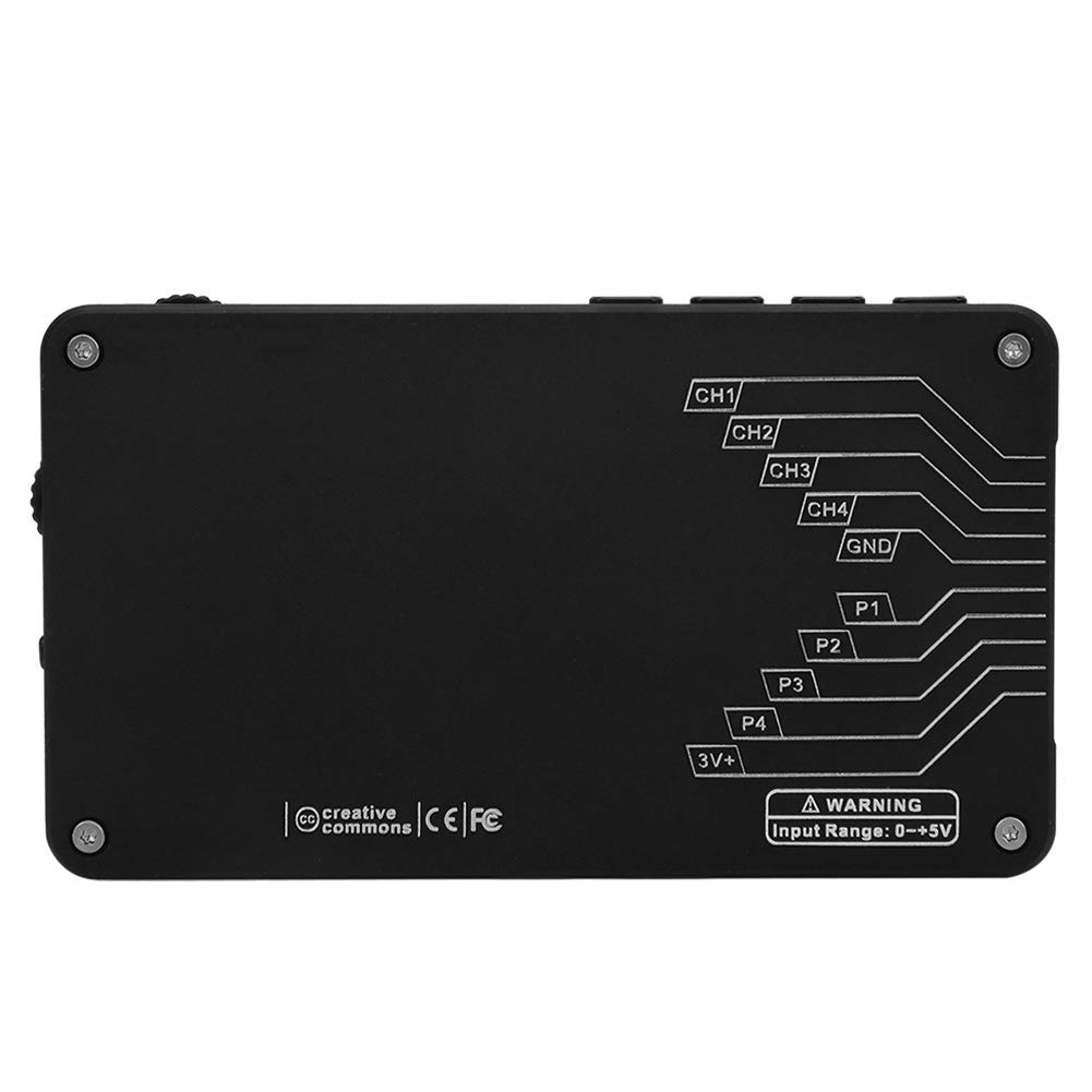 Analizator stanów logicznych USB z częstotliwością próbkowania 100 MHz, 2,8-calowy wyświetlacz TFT-LCD z 4 kanałami dla elektroniki samochodowej