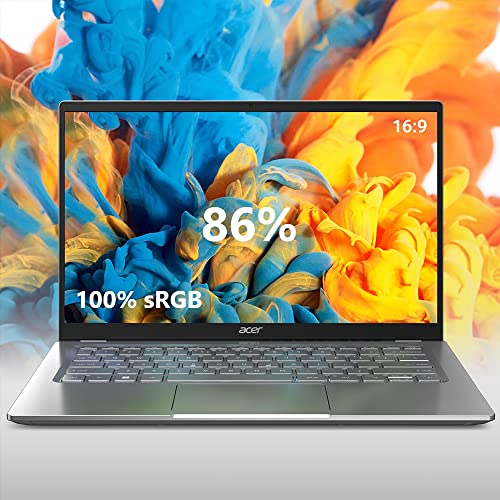 Image of acer Swift 3 SF314-44-R3ZM Laptop | 14 inch Full HD IPS | 100% sRGB | AMD Ryzen 5 5625U Hexa-Core Processor | AMD Radeon Graphics | 16GB LPDDR4X | 512GB SSD | Wi-Fi 6E | Backlit Keyboard | Windows 11