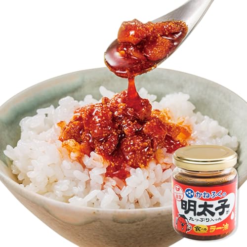 かねふく 明太子入り食べるラー油