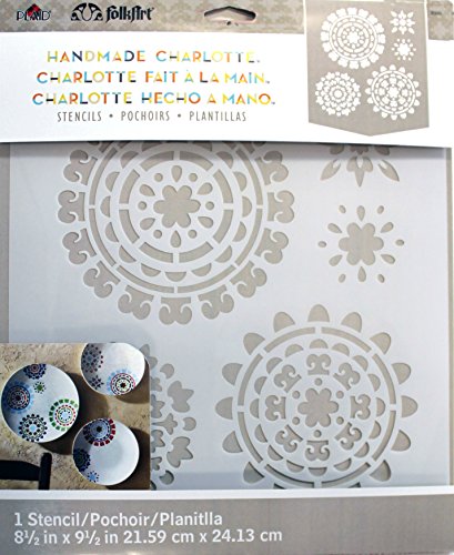 FolkArt Laser Cut Painting Stencil, Suzani Splendor