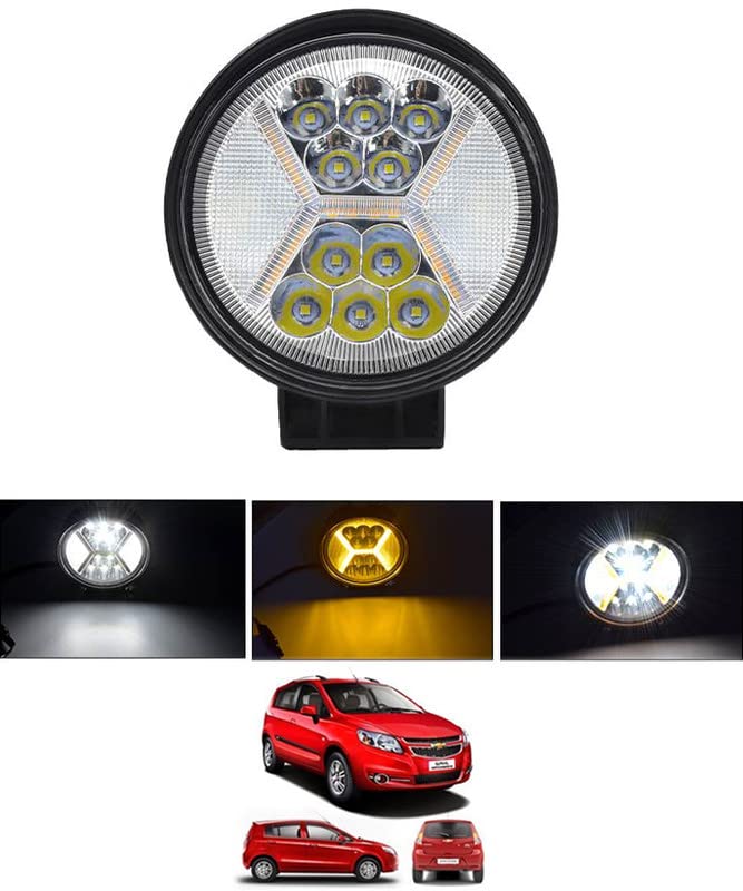 RKPSP 12V Led X Mini Off Road Bright source Fog Light(Car/Bike) For Sail UVA-2014