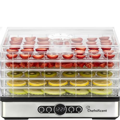 DryPro 400 Food Dehydrator with 5 Adjustable Trays