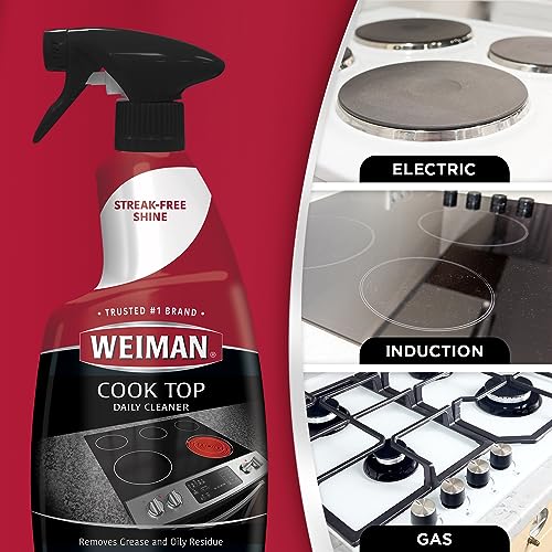 Weiman 649 Cooktop Cleaner For Daily Use (2 Pack) Streak Free thumb #2