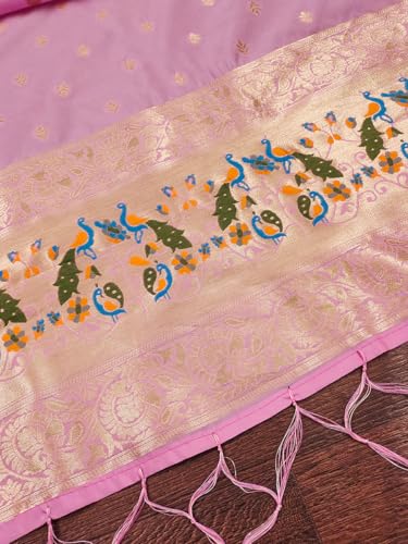 Image of DEVANGI Women's Pathni Banarasi Silk Unstitched Salwar Suit Dress Material With Dupatta