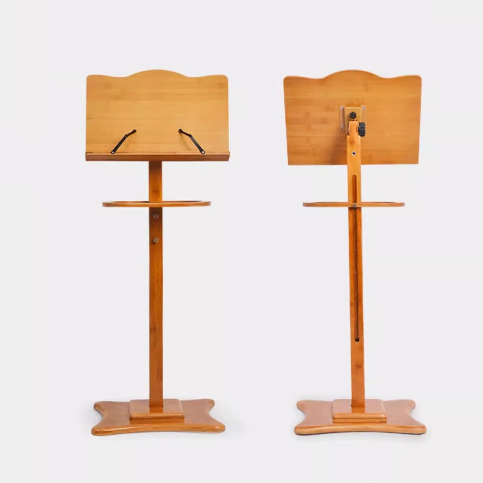 Pupitre De Musique, Support De Pupitre De Partition, Plateau De Rangement, Hauteur Réglable De 39,4 À 51,2 Pouces, pour Joueurs/Chefs D'Orchestre/Musiciens,