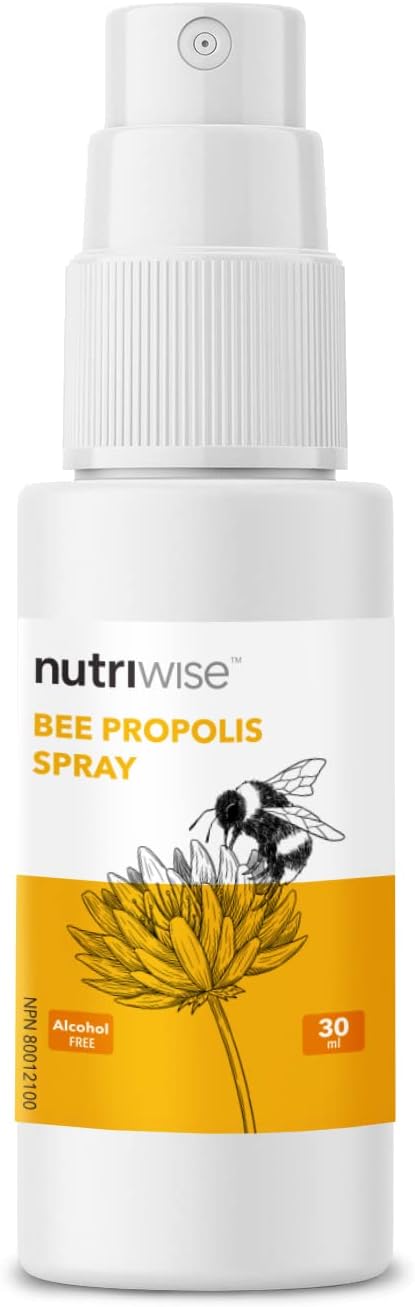 Nutriwise Immune Support Bee Propolis Liquid Alcohol Free Throat Spray 30ml