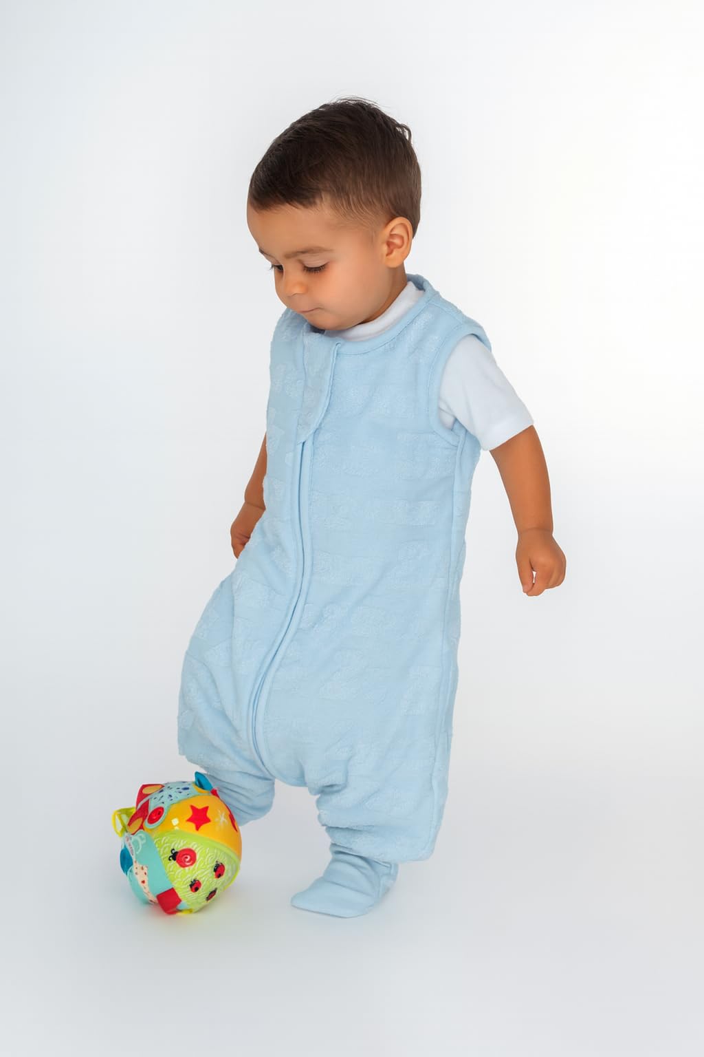 BabyBliss BlissJump Sacco Nanna con Gambe 2.5 TOG – Cotone Biologico – Da 6 Mesi a 5 Anni