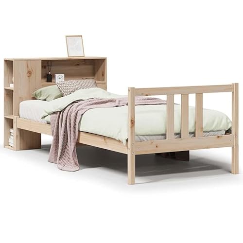 Librería cama sin colchón 75 x 190 cm