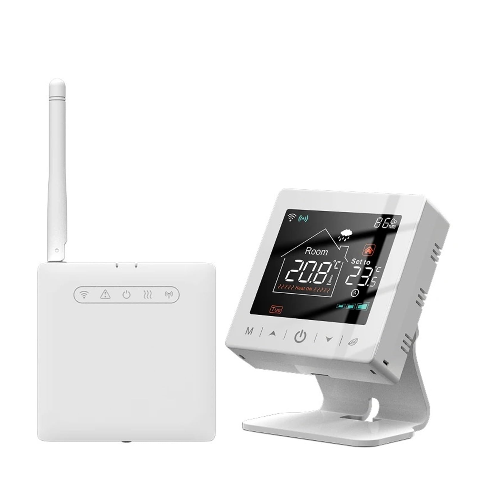 Termostato Wifi for casa intelligente RF Caldaia a gas Riscaldamento Controllo remoto programmabile della temperatura ambiente