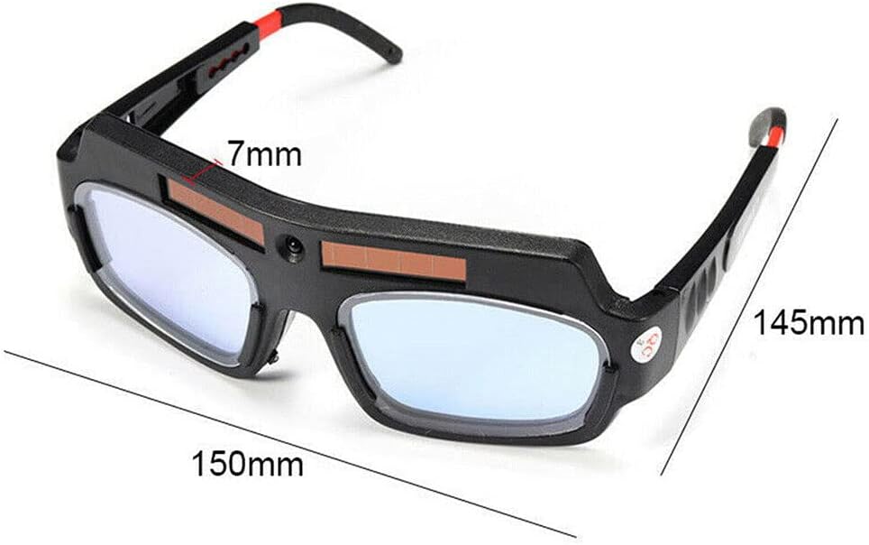 Anti-Glare Welding Glasses with Clear Dimensions