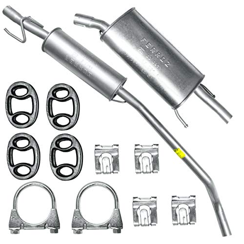Schalldämpferset Auspuffanlage Auspuff für Opel Corsa B 1.2i 1.2i 16V 1.4i 1.4i 16V 1.6 16V GSI 1.5 D 1.5 TD 1.7 D