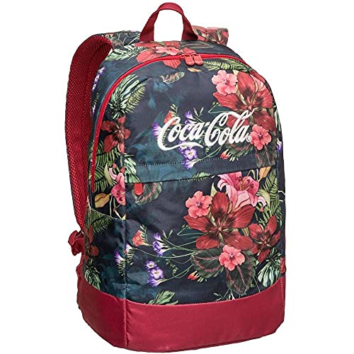 Mochila de Costa Juvenil G Coca Cola Bloom Pacific Cor: Vermelho