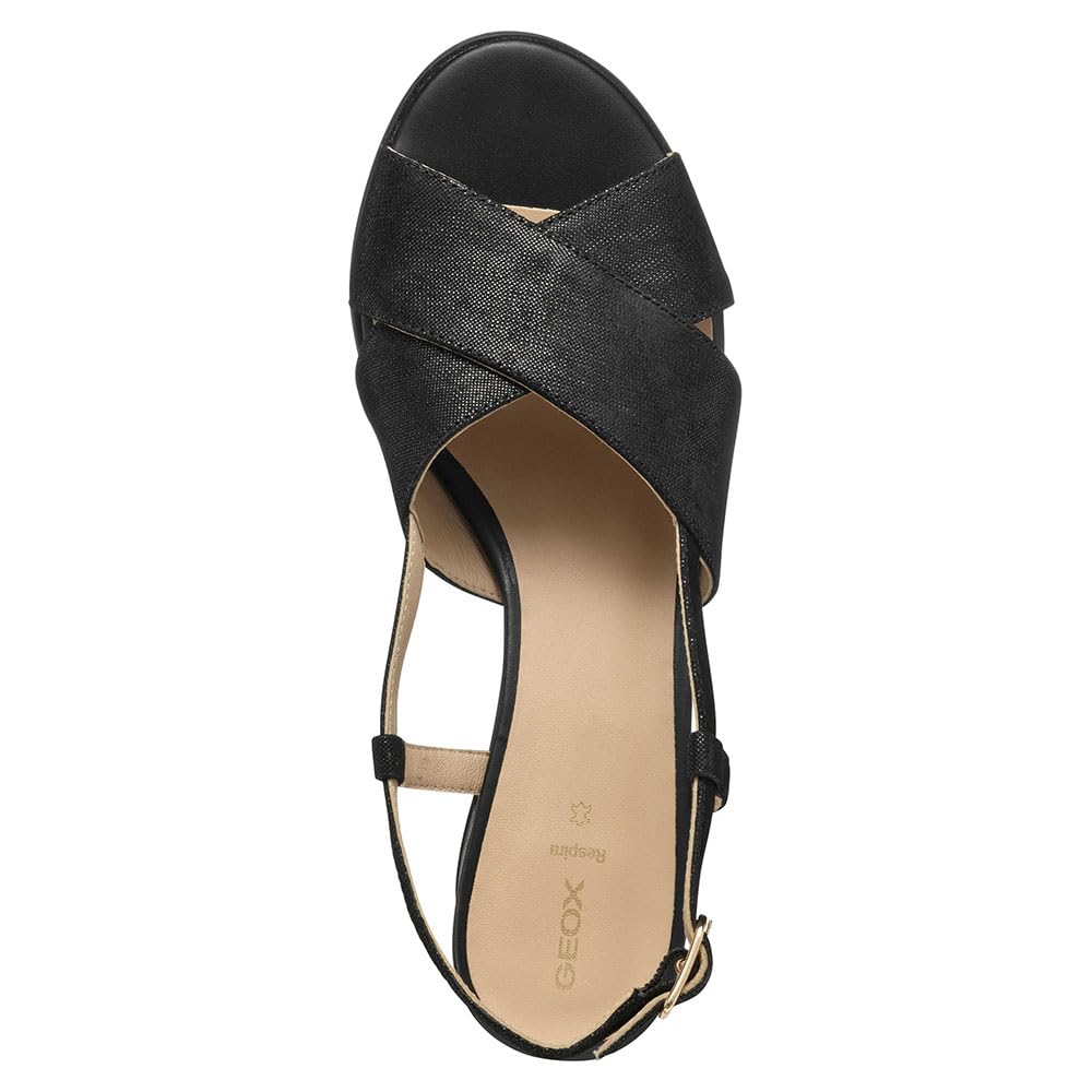 Geox D Aurely 50 A Sandalia TacónMujer