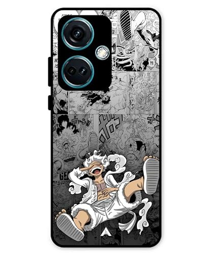 Image of Premium Anime 2 Case for Oneplus Nord CE 3 (Glossy Finish) Soft-Touch Metal TPU Back Cover, Shockproof, Designer, Aesthetic Mobile Phone Case