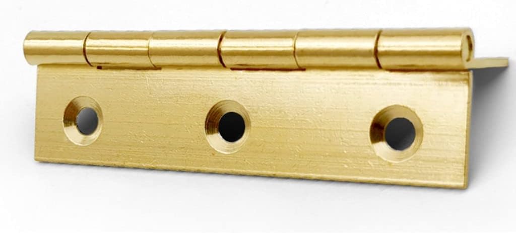 Golden Copper Hinge Hinge, Cabinet Door Wardrobe Hinge Casement Furniture Hardware Hinges