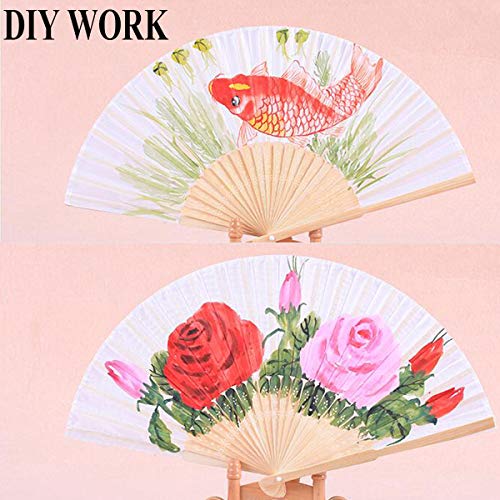 Ouinne 10 Pezzi Ventaglio Pieghevole, Ventilatore