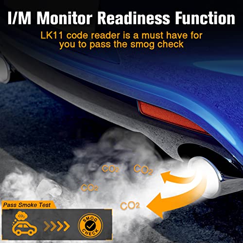 Leekooluu Obd2 Scanner Car Scan Diagnostic Tool Reset Clear Check Engine Code Reader For All Obd Ii Vehicles K11 #TOP3