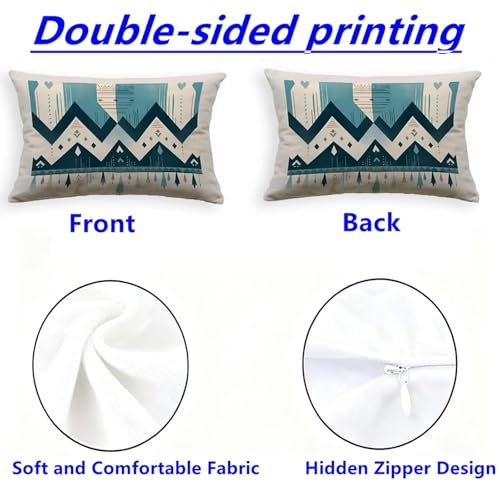 Taie oreiller 80x100 velours zip invisible pour coussin fatigué