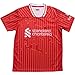 LeenBD L. Diaz No #7 Lpool Kids Soccer Jersey Shirts Football Futbol Socks Set Youth Sizes (Red, 26 (8-9 Years Old))