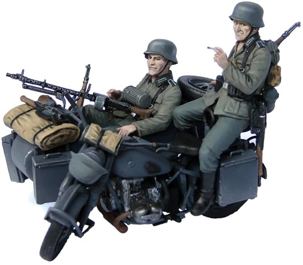 【値下げ❤️】ワゴン付きのTOYBOX サイドハンガー付！ Amazon | マスターボックス 1/35 独オートバイ兵サイドカー ウップン