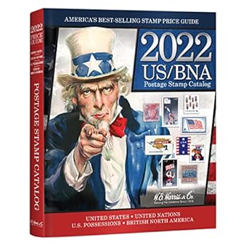 Spiral-bound 2022 Us/Bna Postage Stamp Catalog Book