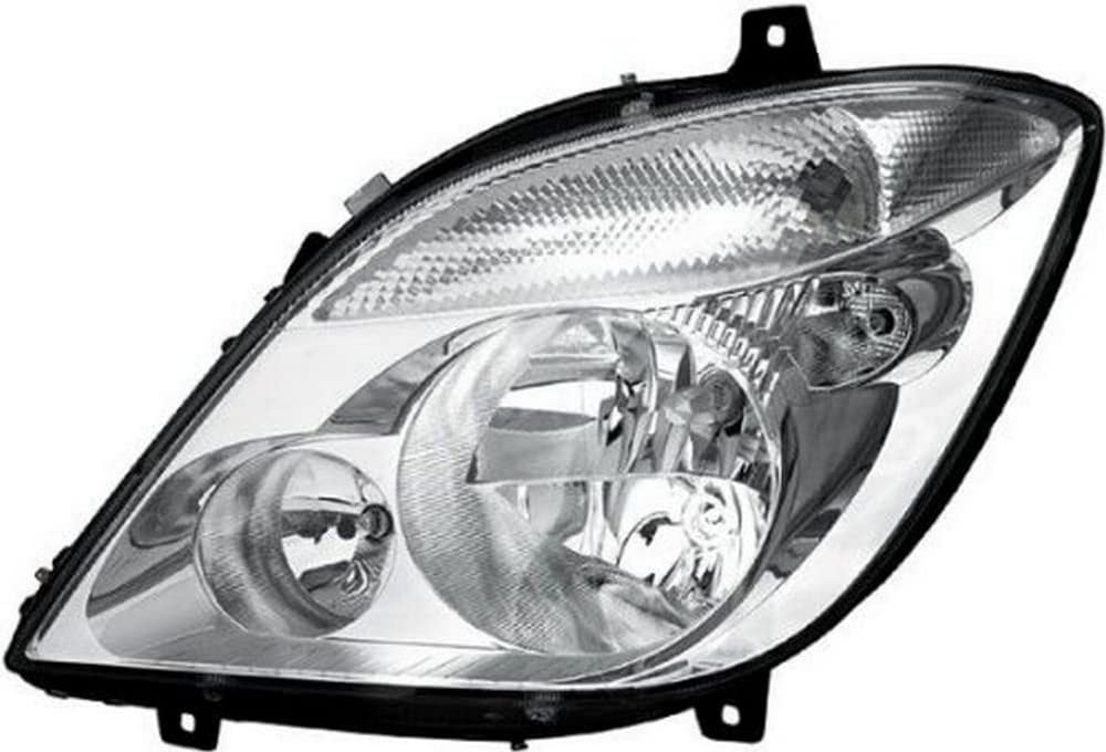 HELLA 1LB 247 012-071 FF/Halogen-Headlight - ECE - for left-hand traffic - Left Front