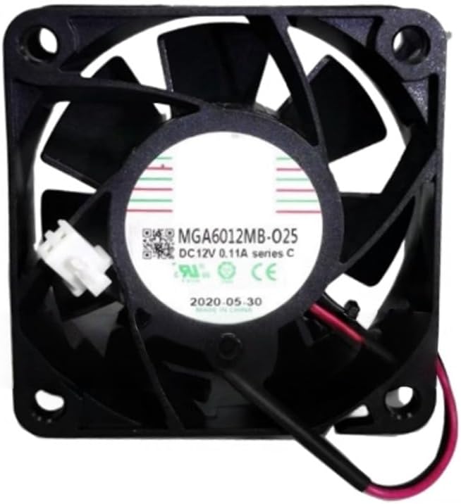 Cooling Fan for Protechnic MGA6012MB-O25 DC12V 0.11A 2PIN 2Lines New