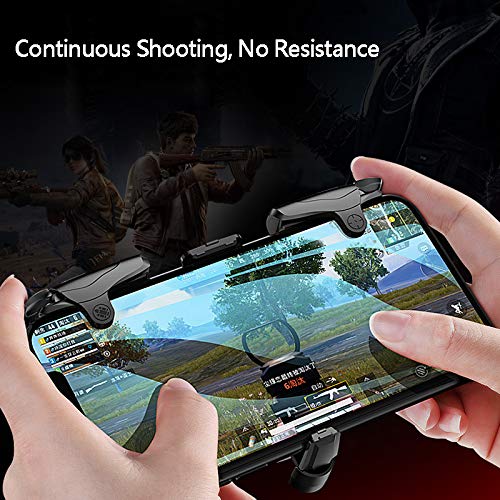DishyKooker Game Trigger Controller Black Plastic Winner Winner Chicken Dinner For Mobile Phone Quic