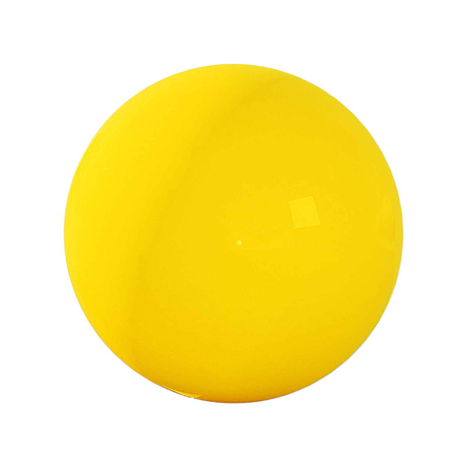 Balas de jardín, bolas huecas de decoración Globo de observación Bola de espejo Esfera de jardín reflectante pulida de acero inoxidable amarillo for fotografía Jardín Decoración del hogar, 200 mm(Size