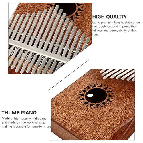 BIENKA 1 Jeu de Kalimba de Pouce Portable Kalimba de Doigt 17 Tons Durable Piano - Les Beatles, Paul McCartney, John Lennon, RIngo Starr, George Harrison BIENKA 1 Jeu de Kalimba de Pouce Portable Kalimba de Doigt 17 Tons Durable Piano – Image 7