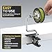 LZXUNG Fishing Line Spooler, Portable Reel Spooling Station for Spinning & Baitcasting Reels, Adjustable Winder Fits Multiple Spool Sizes, Tangle-Free Fishing Essentials